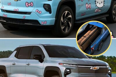 Chevy’s 2025 Silverado EV Stuns Tesla Fans—With 450-Mile Range, Insane Acceleration, and Massive Towing Power, Could This New Rival Finally Dethrone the Cybertruck? The Battle for the Electric Pickup Crown Just Got Real! Read more to see why the Silverado EV is causing such a stir and how it could impact Tesla’s future!!!